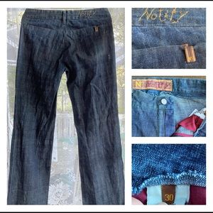 NOTIFY Jean Trousers Sz 31 Made in Italy